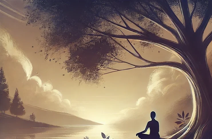 Sabır ve öfke kontrolü konsept illüstrasyonu